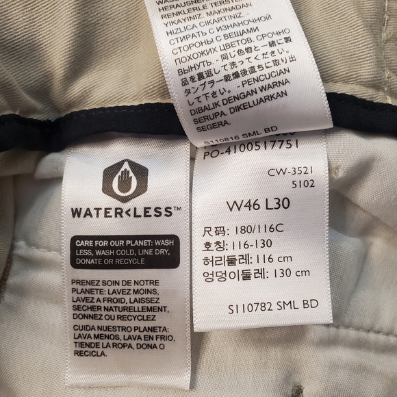 Dockers Waterless 46Wx30L Pleated Dress Pants - Picture 4 of 4